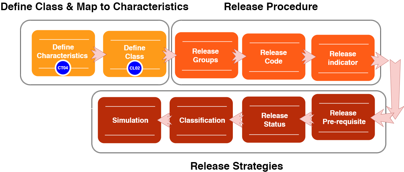 assignment of role to release code sap